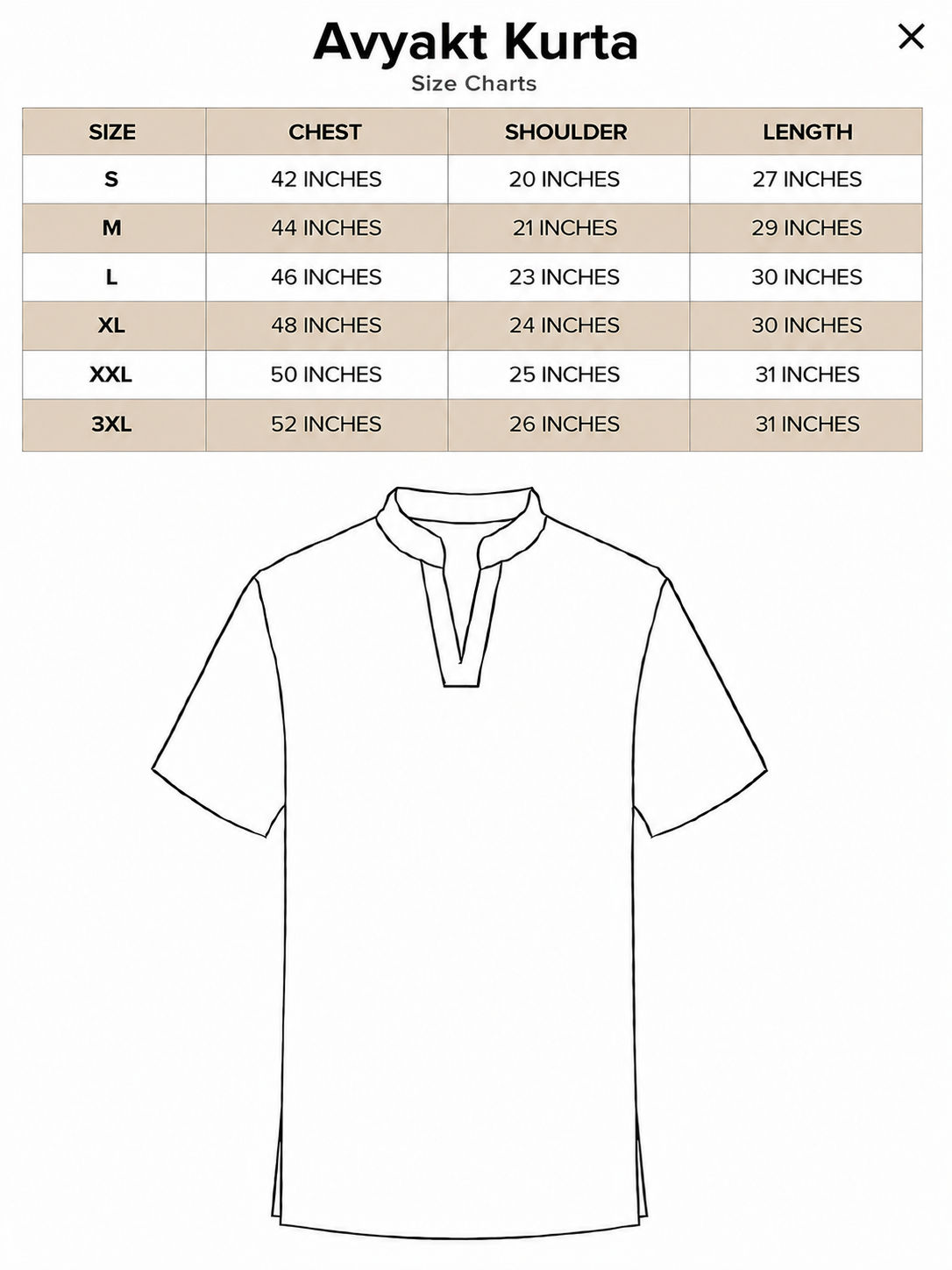 Avyakt Kurta